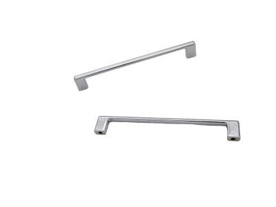 Epoksi Tepsi Gümüş Renk Kulp - 128 mm - 1
