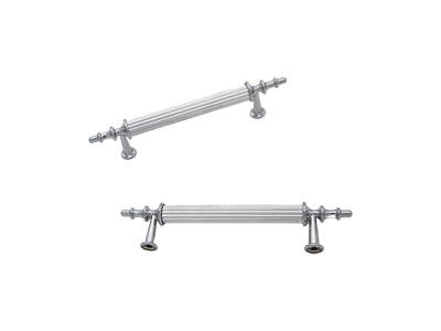 Epoksi Tepsi Gümüş Renk Kulp - 96 mm - 2