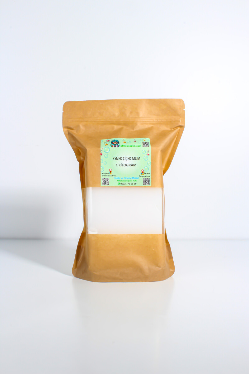 Esnek Çiçek Mum Parafini 1KG - 