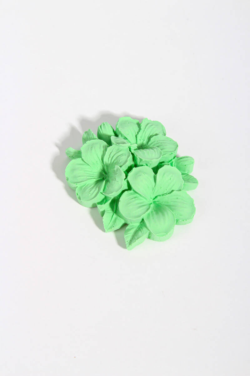 Firangipani Gardenia Çiçek Silikon Mum Kalıbı KHGUL50 - 1