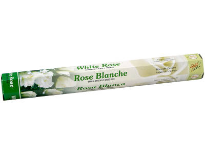 Flute Beyaz Gül (White Rose) Kokulu 20'li Çubuk Tütsü - 4