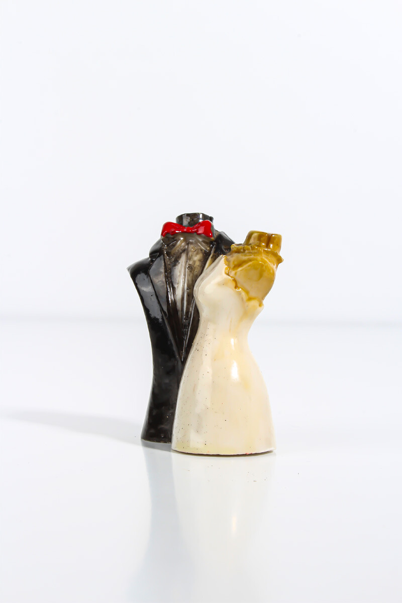 Gelin Damat Silikon Mum Kalıbı KHM103 - 2