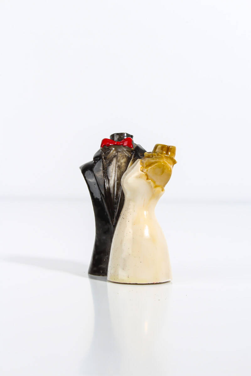 Gelin Damat Silikon Mum Kalıbı KHM103 - 2
