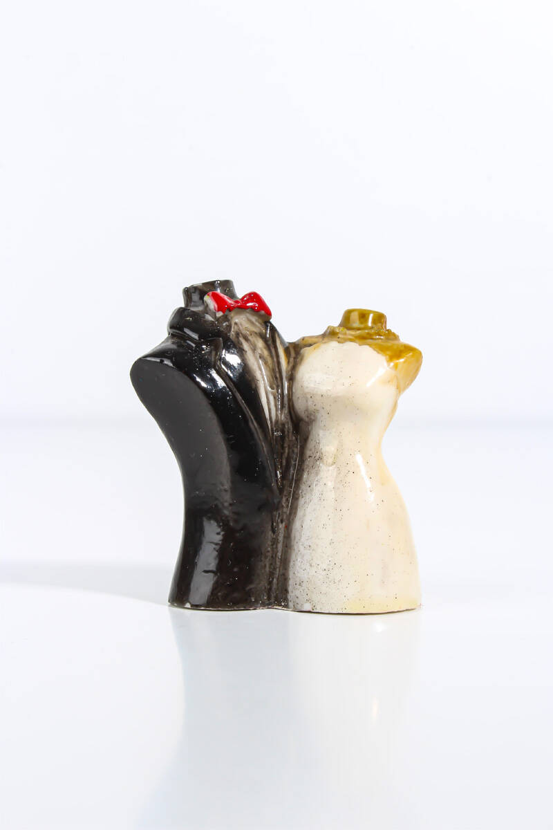 Gelin Damat Silikon Mum Kalıbı KHM103 - 1