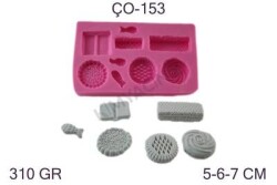 Gofretler Silikon Kalıbı KHÇO153 - 1