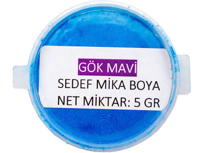 Gök Mavi Sedef Mika Boya 5 GR - 2