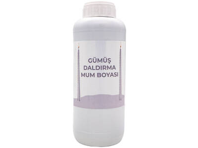 Gümüş Daldırma Sıvı Mum Boyası 1 LT - 2