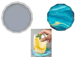 Güneş Model Sunumluk Epoksi Reçine Kalıbı KHE568 - 