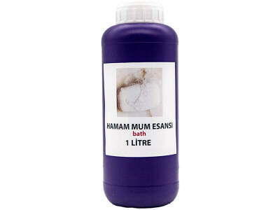 Hamam Beyaz Sabun Mum Esansı 1 LT - 5