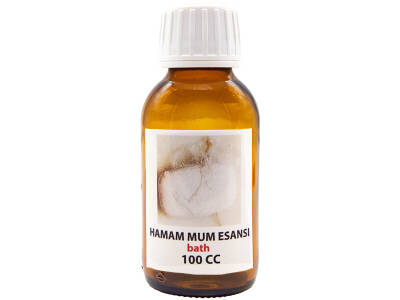 Hamam Beyaz Sabun Mum Esansı 100 CC - 5