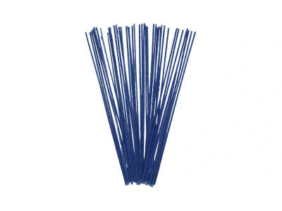 Hazır Mum Fitili Mavi 25 Cm 40 Adet / 10 Metre - 3