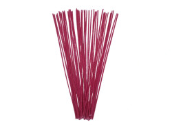 Hazır Mum Fitili Pembe 25 Cm 40 Adet / 10 Metre - 2