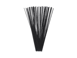 Hazır Mum Fitili Siyah 25 Cm 40 Adet / 10 Metre - 3