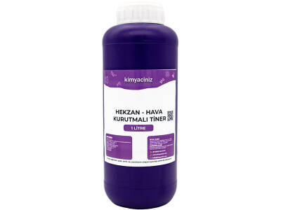 Hekzan - Hava Kurutmalı Tiner 1 LT - 3