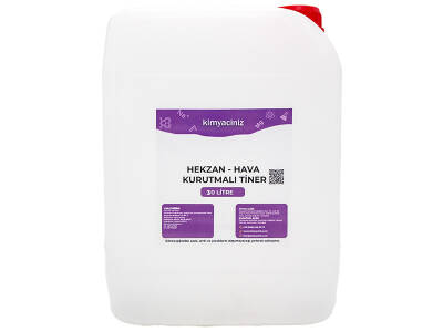 Hekzan - Hava Kurutmalı Tiner 30 LT - 3