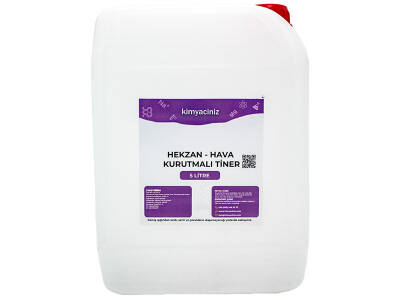 Hekzan - Hava Kurutmalı Tiner 5 LT - 3