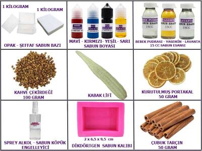 Kabak Lifi Sabun Yapım Seti - 2