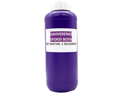 Kahverengi Epoksi Boya 1 KG - 2