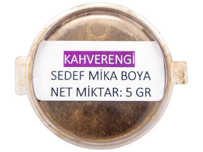 Kahverengi Sedef Mika Boya 5 GR - 3