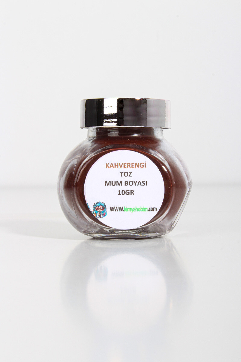 Kahverengi Toz Mum Boyası 10GR 
