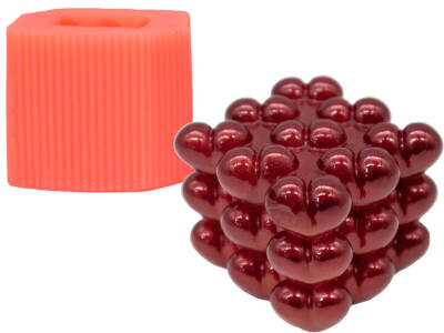 Kalpli Bubble Silikon Mum Kalıbı KHM125 - 2