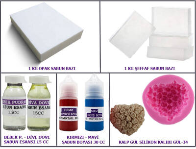 Kalpli Sabun Yapım Seti - 2