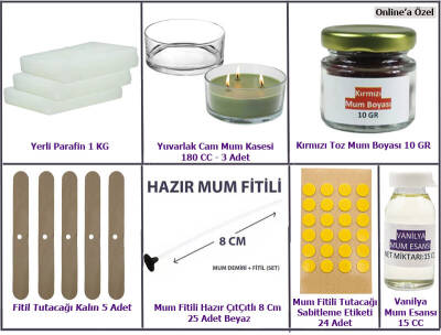 Kase Mum Yapım Seti Mini - 3