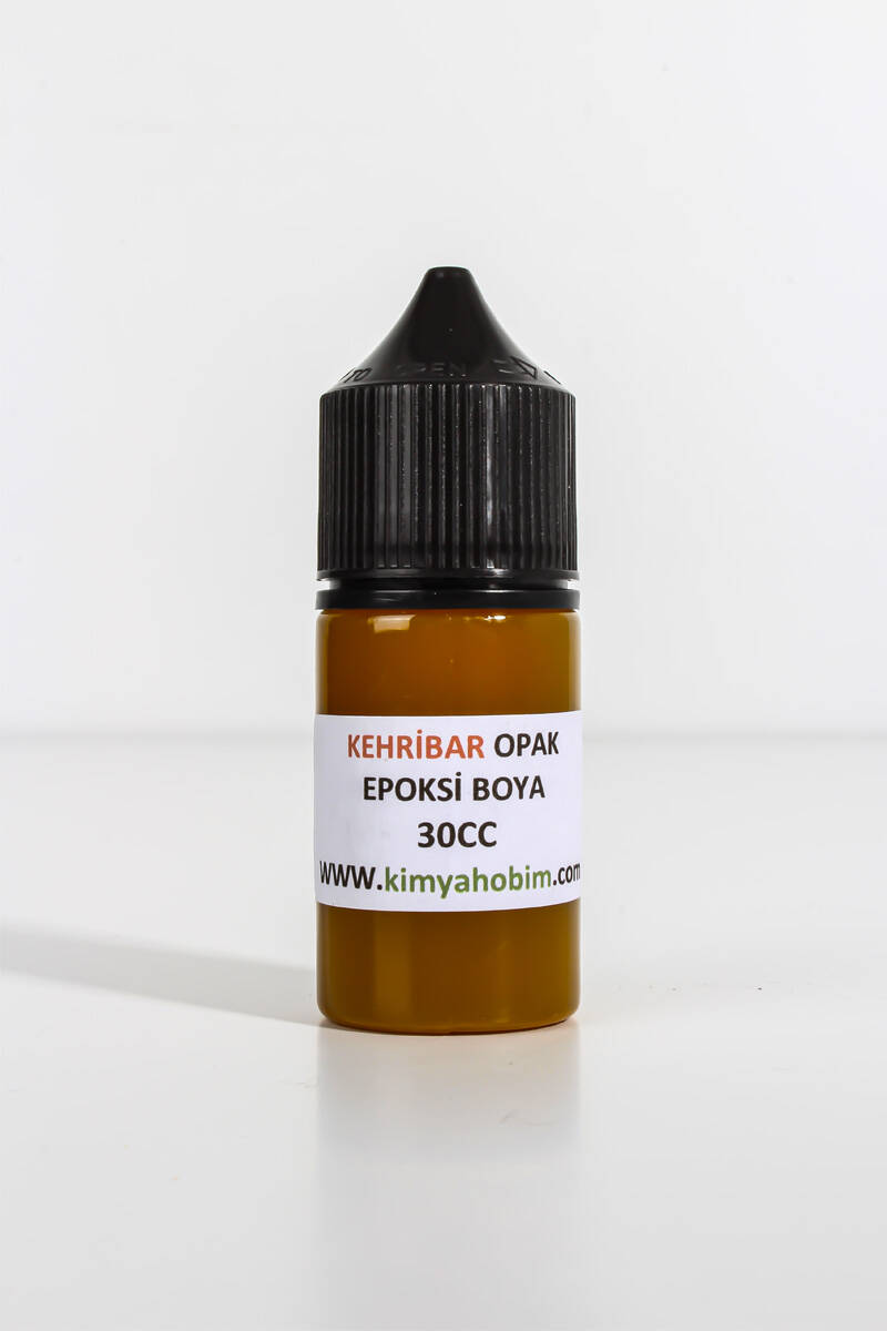 Kehribar Opak Epoksi Boya 30CC - 1