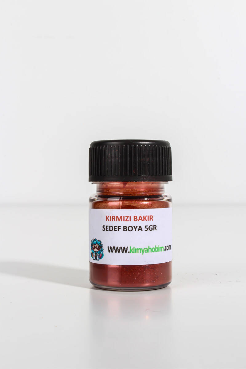 Kırmızı Bakır Sedef Boya 5GR - 1