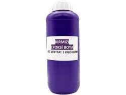 Kırmızı Epoksi Boya 1 KG - 