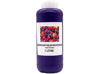 Kırmızı Meyveler Mum Esansı 1 LT - 4