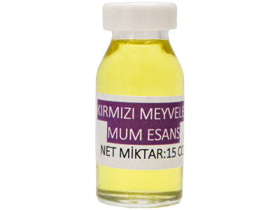 Kırmızı Meyveler Mum Esansı 15 CC - 3