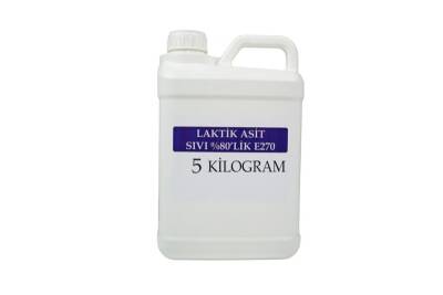 Laktik Asit Sıvı %80lik - E270 5 KG - 1