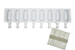 Magnum Silikon Dondurma Kalıbı 8'li Küçük Boy KHKM934 - 3
