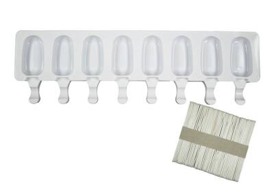 Magnum Silikon Dondurma Kalıbı 8'li Küçük Boy KM-934 - 3