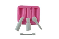 Makyaj Seti Silikon Kalıbı PANO-100 - 