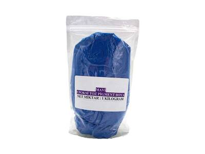 Mavi Epoksi Toz Pigment Boya 1 KG - 1