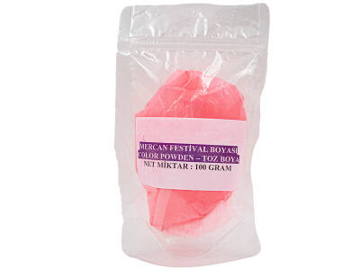 Mercan Holi Festival Boyası Color Powder Toz Boya 100 Gr - 1