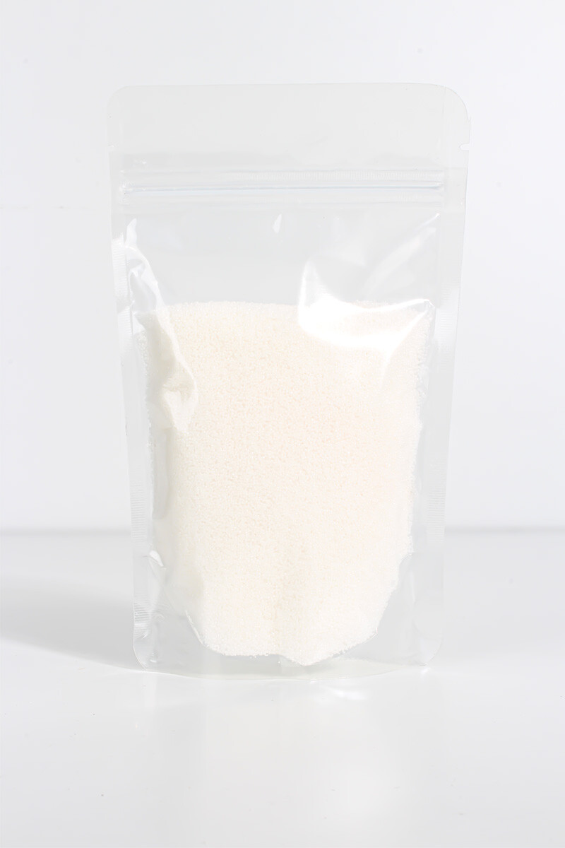 Metalik Beyaz Renk İnci Tozu Mum 100GR - 1