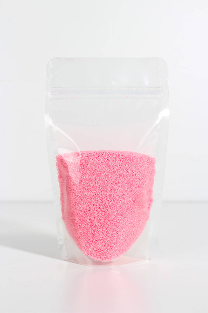 Metalik Şeftali Renk İnci Tozu Mum 100GR - 1