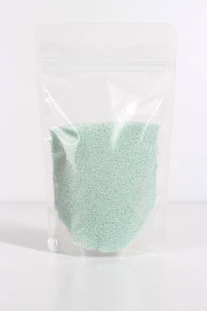 Metalik Su Yeşili Renk İnci Tozu Mum 100GR - 1