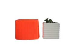 Mini Helezon Beton Saksı Kalıbı KHB94 - 3