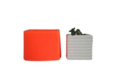Mini Helezon Beton Saksı Kalıbı KHB94 - 1