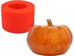 Mini Kabak Silikon Mum Kalıbı KHM48 - 2