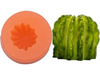 Mini Kaktüs Silikon Mum Kalıbı KHM219 - 1