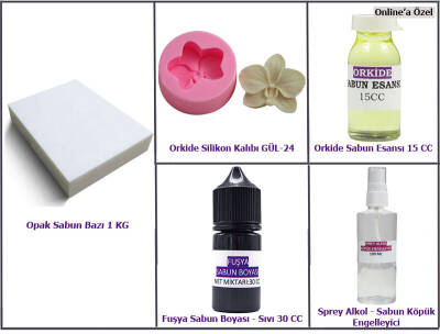 Mini Orkide Sabun Yapım Seti - 3