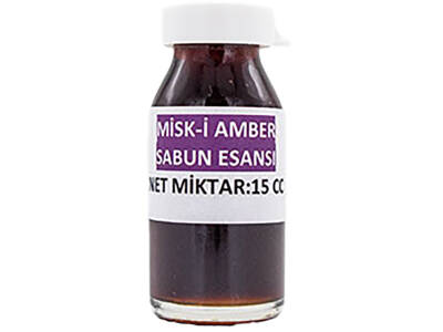 Misk-i Amber Sabun Esansı 15 CC - 3