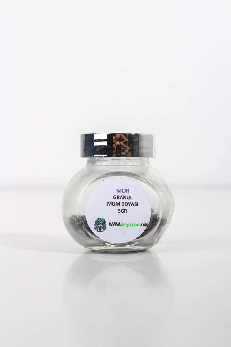 Mor Granül Mum Boyası 5GR 