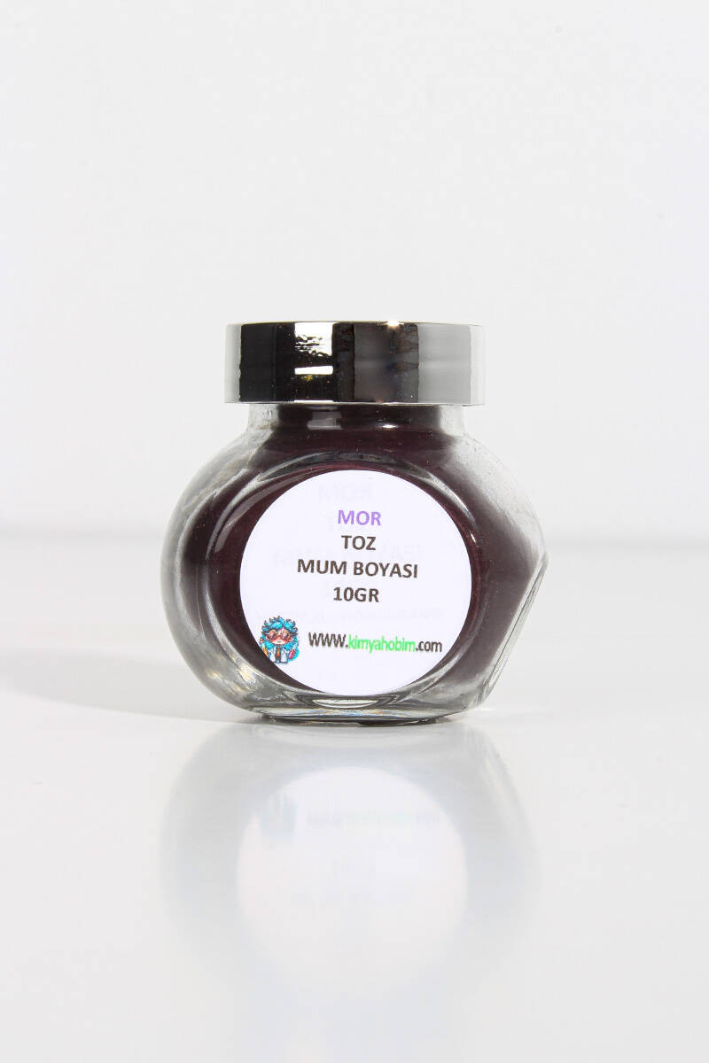 Mor Toz Mum Boyası 10GR - 1