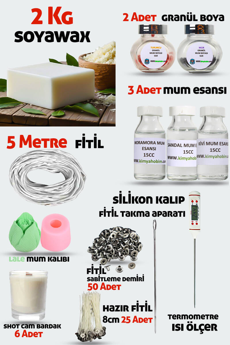 Mum Yapım Seti Soyawax KHMYSS2 - 1